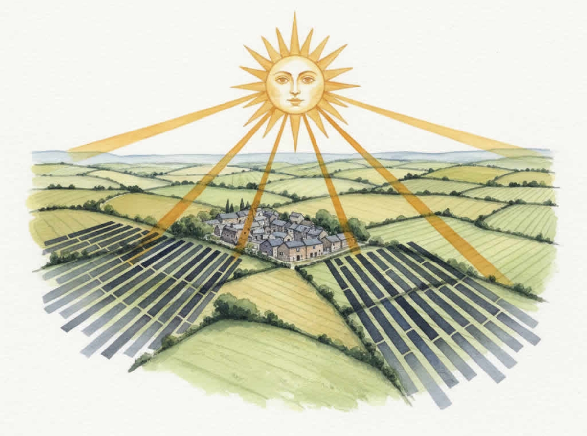 Energía solar en el campo: sí o no