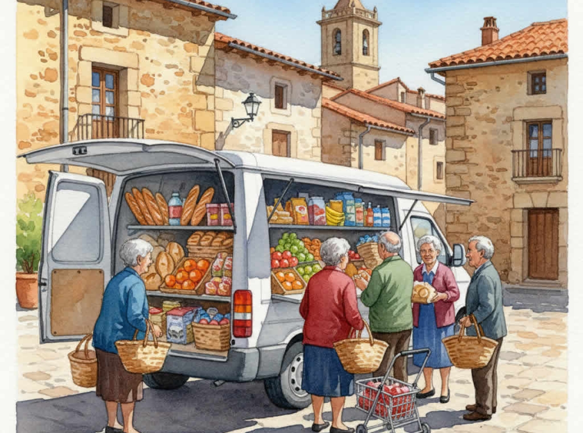 Venta ambulante en pueblos: El servicio esencial de los 