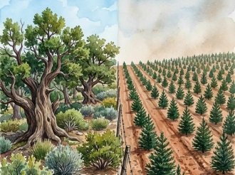 Ecocidio en la Sierra de Cabrejas: Cómo convertir un paraíso virgen en un desierto de pinos y vallas