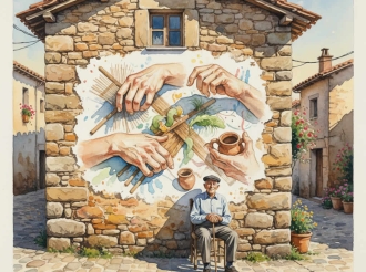 Museos a cielo abierto: Cuando el arte urbano salva a la España vaciada del olvido y el silencio