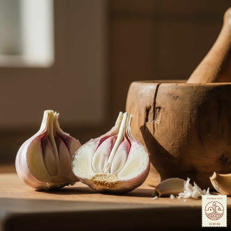 ajos diseccionados